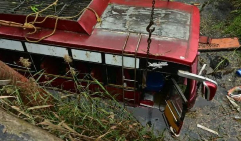 Eight died in bus accident in Bhatinda Punjab on friday