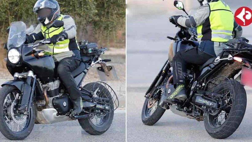 Royal Enfield Himalayan 750’s clearest spy shots surface