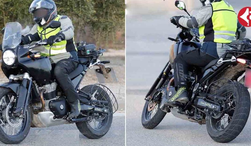 Royal Enfield Himalayan 750’s clearest spy shots surface