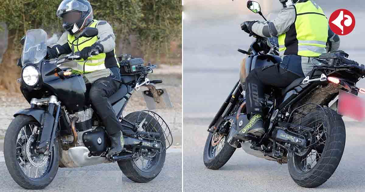 Royal Enfield Himalayan 750’s clearest spy shots surface