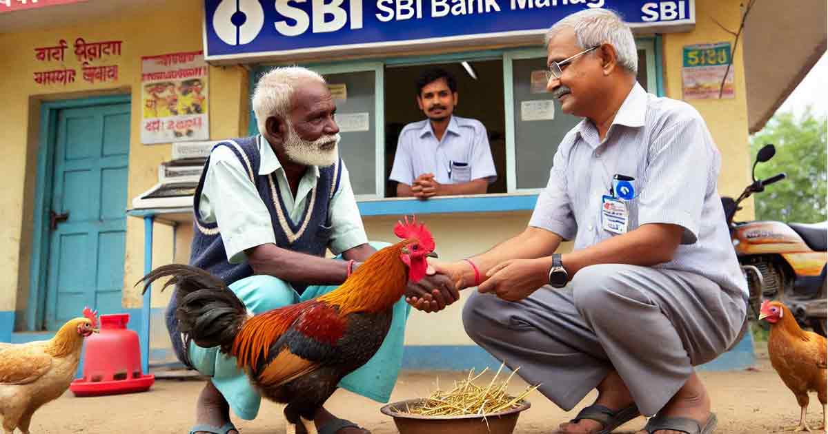 SBI Bank Manager Allegedly Exploits Poultry Farmer with Loan Promise