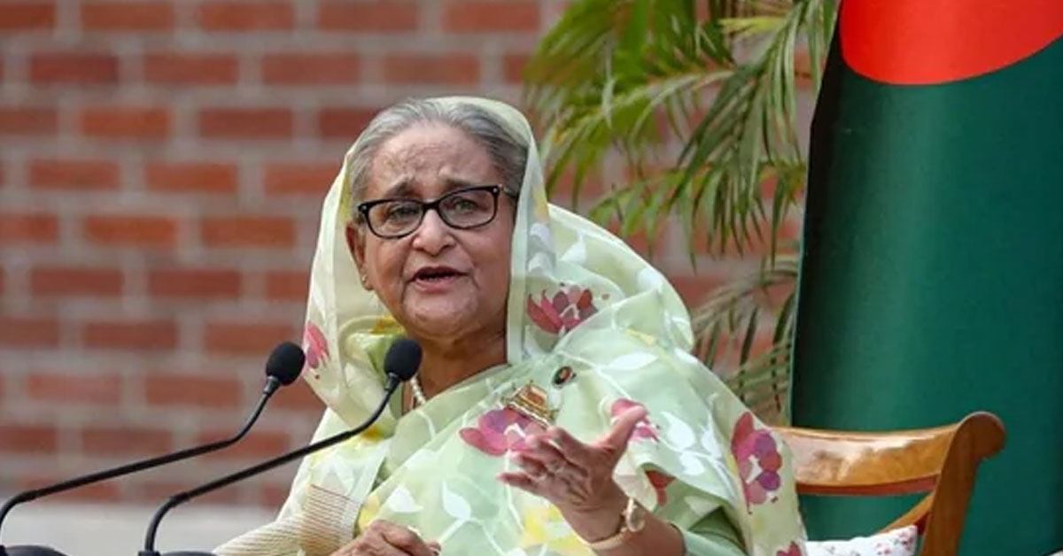 Former Bangladesh PM Sheikh Hasina