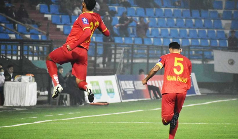 Shillong Lajong FC Creates History with 8-0 Rout Over Rajasthan United in I-League 2024-25"