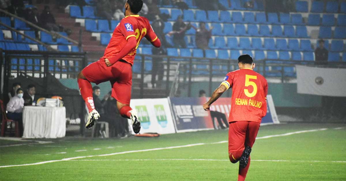 Shillong Lajong FC Creates History with 8-0 Rout Over Rajasthan United in I-League 2024-25"