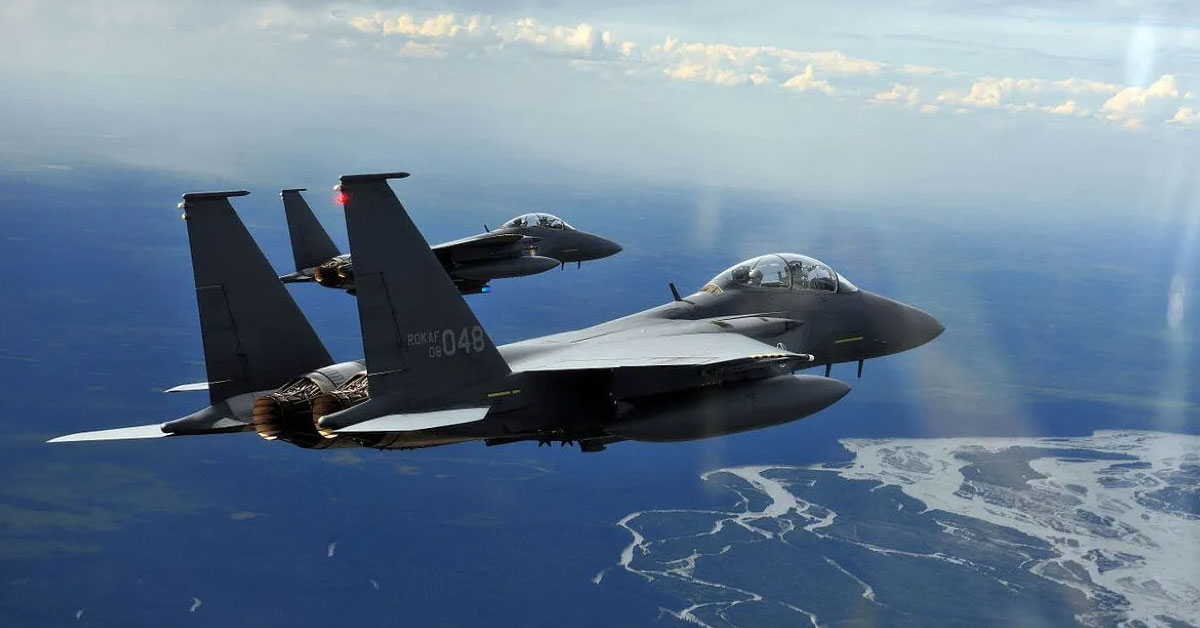 South Korea's F-15 Slam Eagle & Indian Su-30 MKI