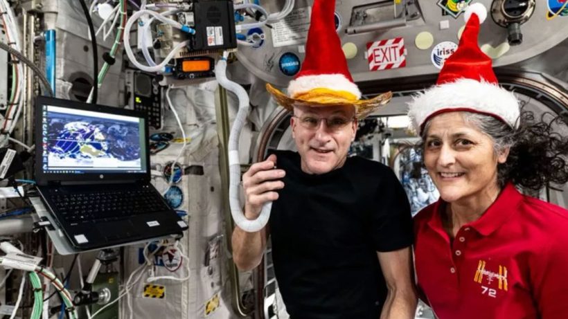Sunita Williams turns Santa in space ahead of Christmas 2024