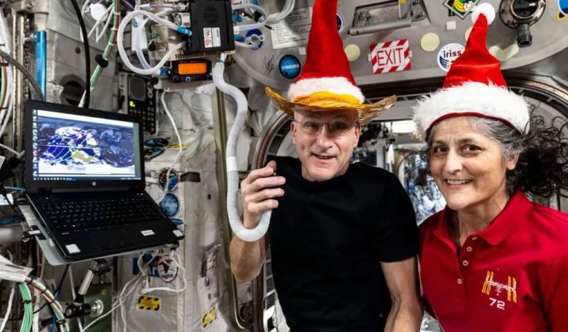 Sunita Williams turns Santa in space ahead of Christmas 2024