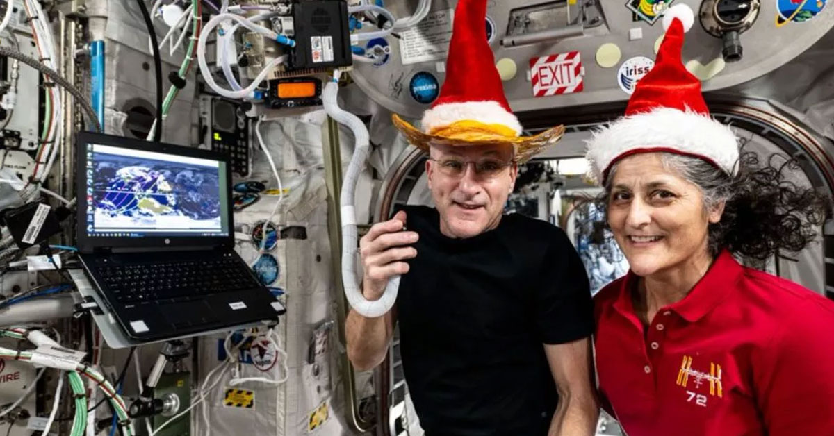 Sunita Williams turns Santa in space ahead of Christmas 2024