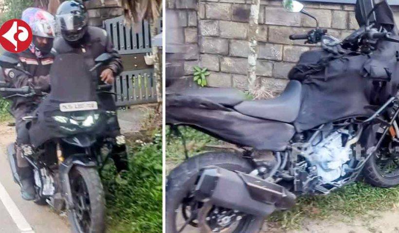 TVS Apache RTX 300 spied