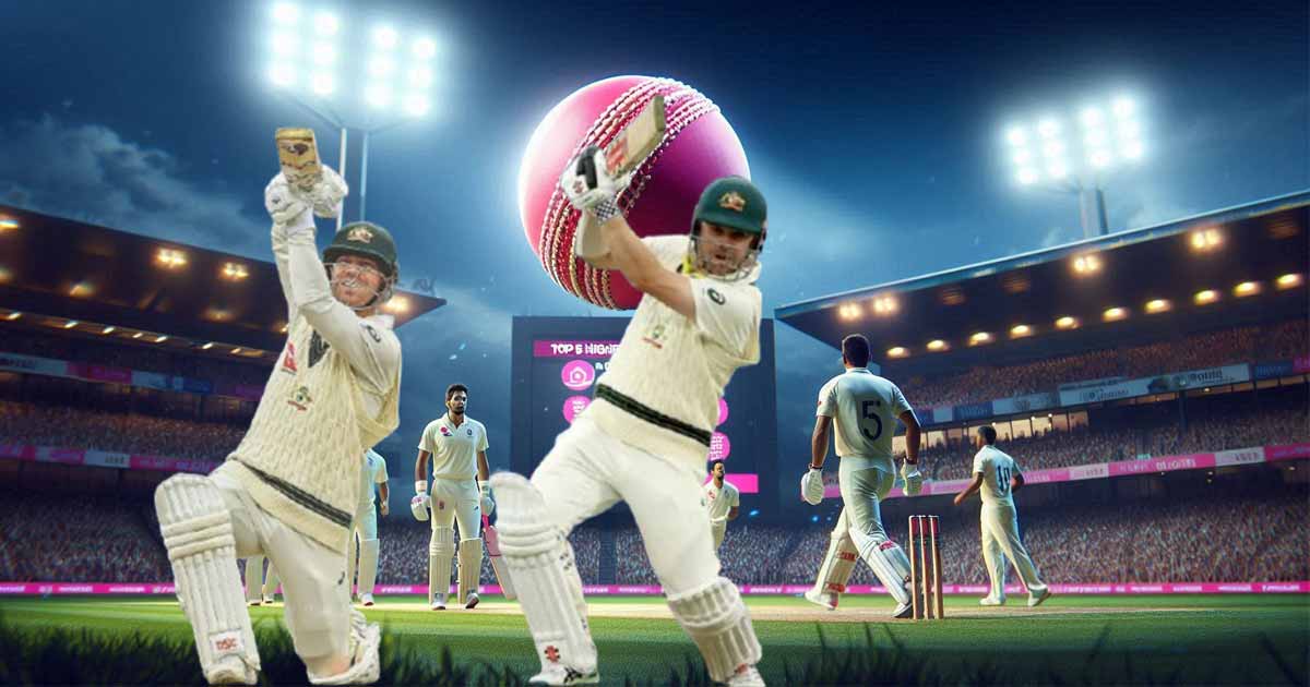 Top 5 Highest Scores in Day Night Test Matches