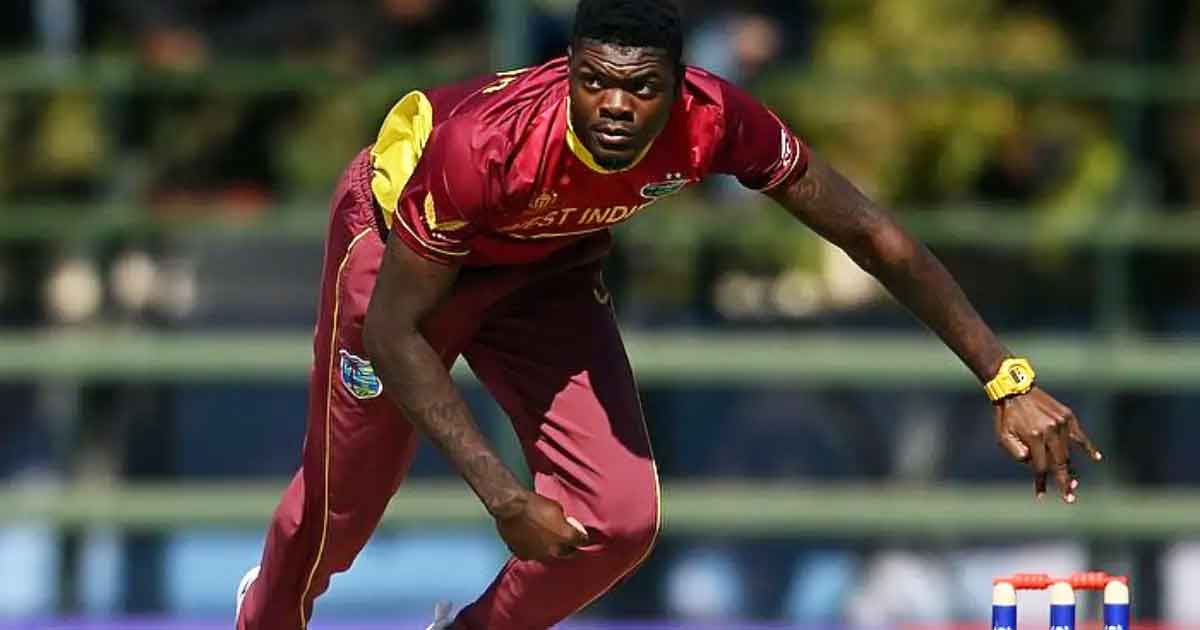 West Indies pacer Alzarri Joseph