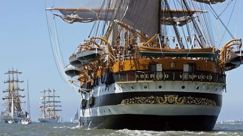 Italian Naval ship Amerigo Vespucci