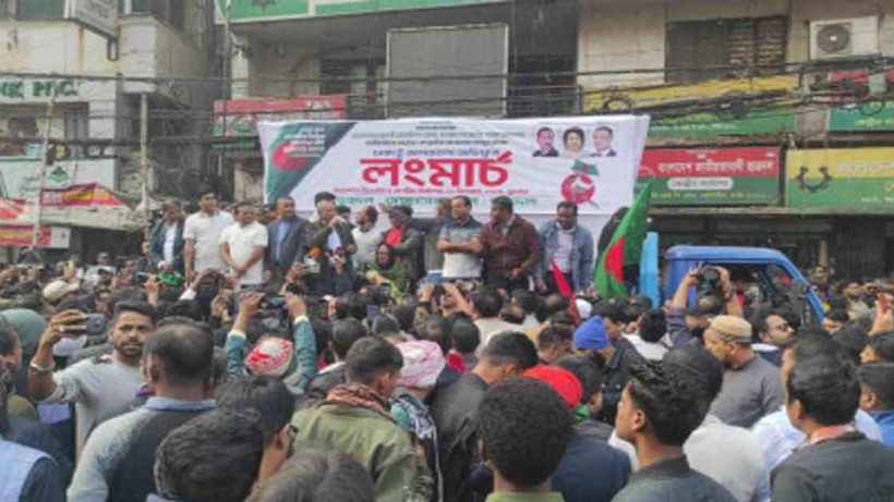 BNP Associate Bodies Launch Long March Towards Agartala in Protest