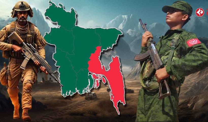 Bangladesh is facing threat from neighbours as Dhaka detoriates its relation with India and Myanmar