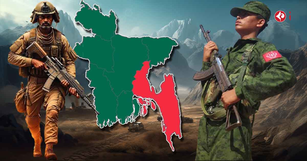 Bangladesh is facing threat from neighbours as Dhaka detoriates its relation with India and Myanmar