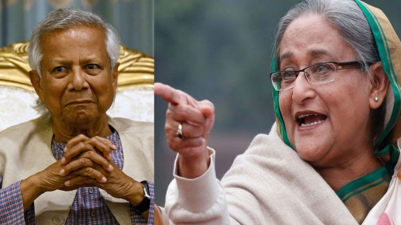 sheikh hasina accuses muhammad yunus