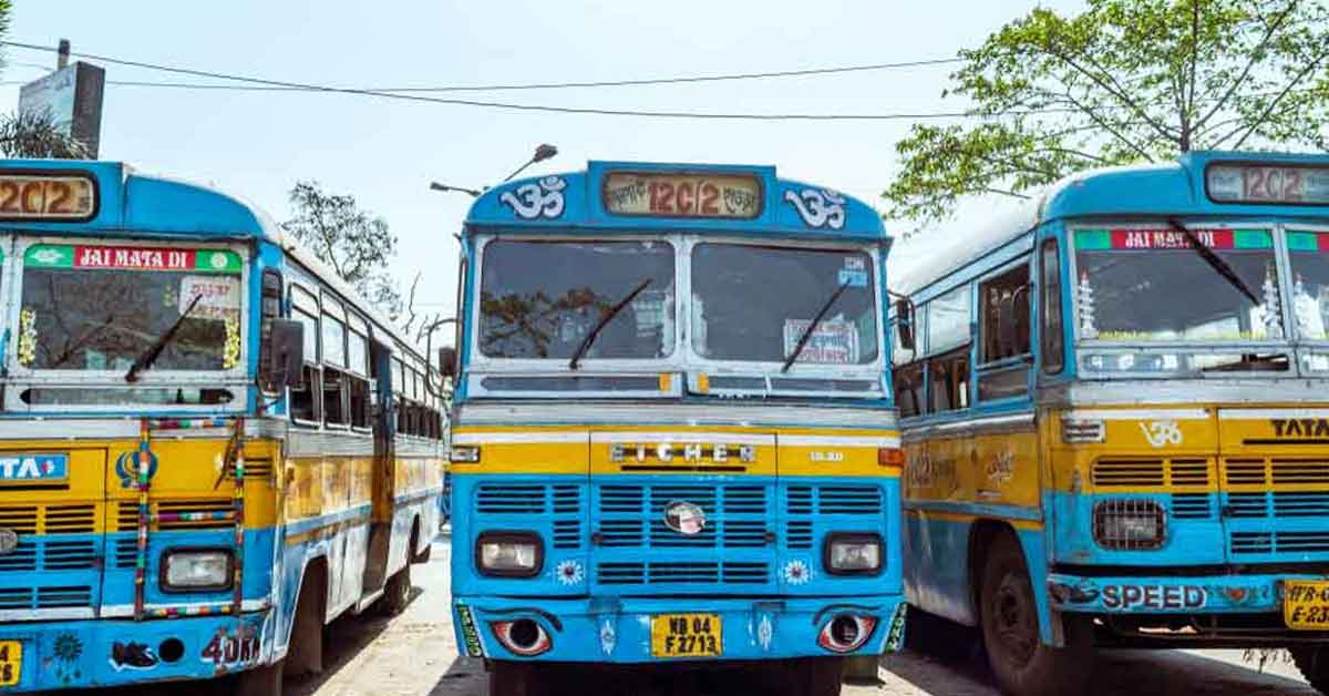 West Bengal Transport Department Launches New Tracking System for Buses to Prevent Overtaking on Kolkata Roads