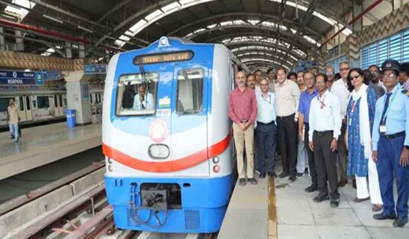 Metro rail trial run start within fortieight hours Airport Metro service