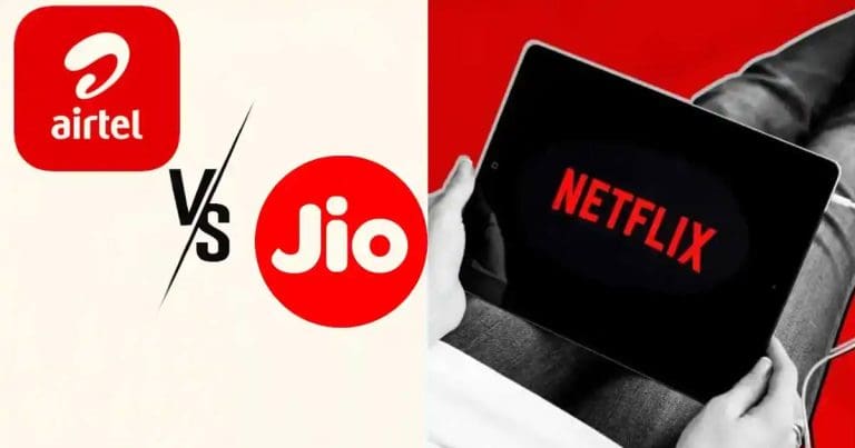 netflix free on jio airtel plan