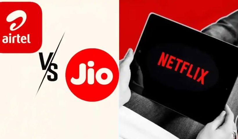 netflix free on jio airtel plan