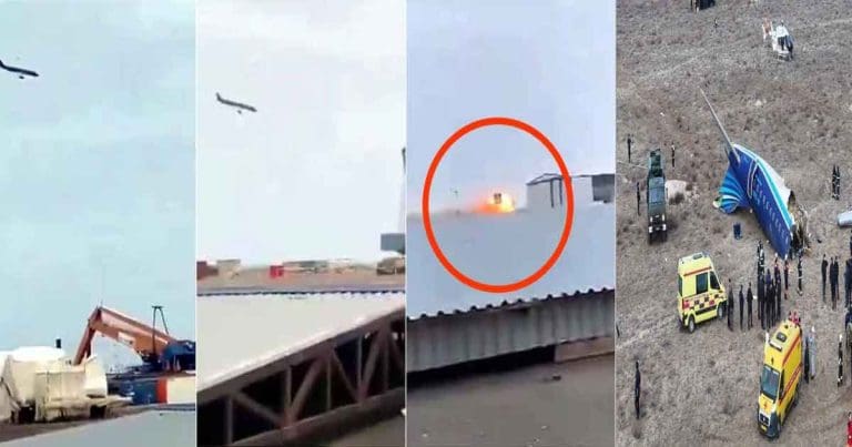 বড়দিনের সকালে শতাধিক যাত্রী নিয়ে ভেঙে পড়ল বিমান, বহু মৃত্যুর আশঙ্কা tragic plane crash near Aktau Airport