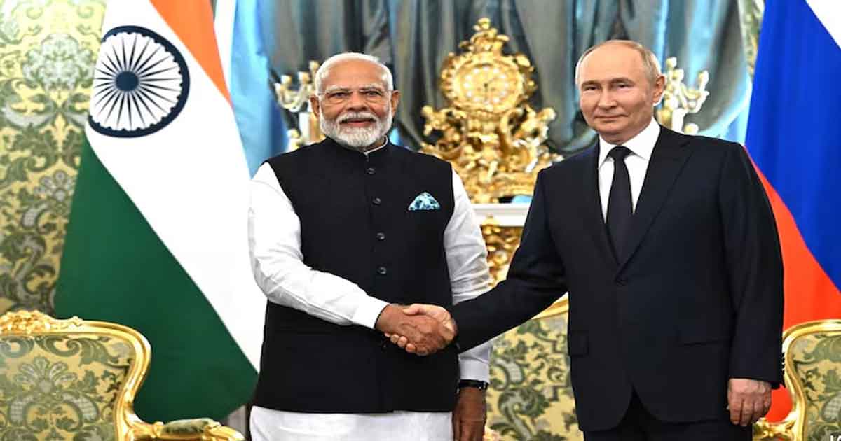 Putin Praises PM Modi's Policies on Make in India initiative