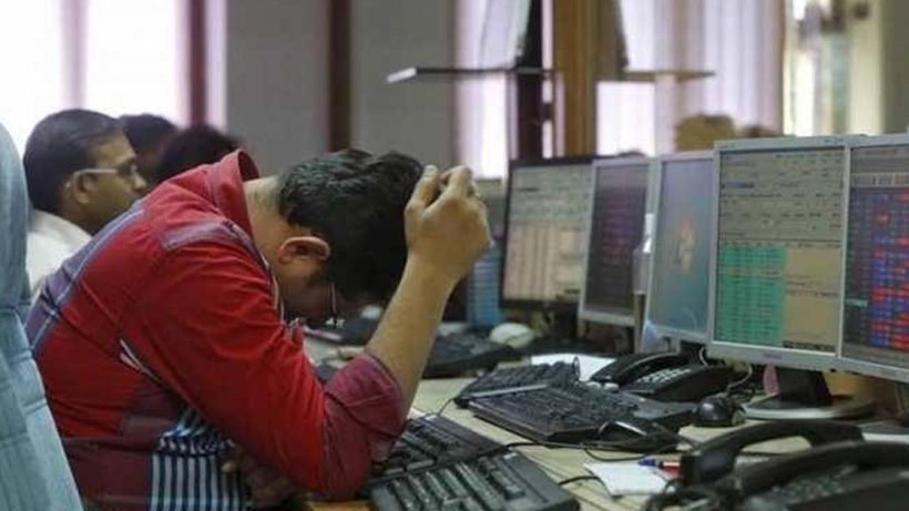 Indian stock market drop