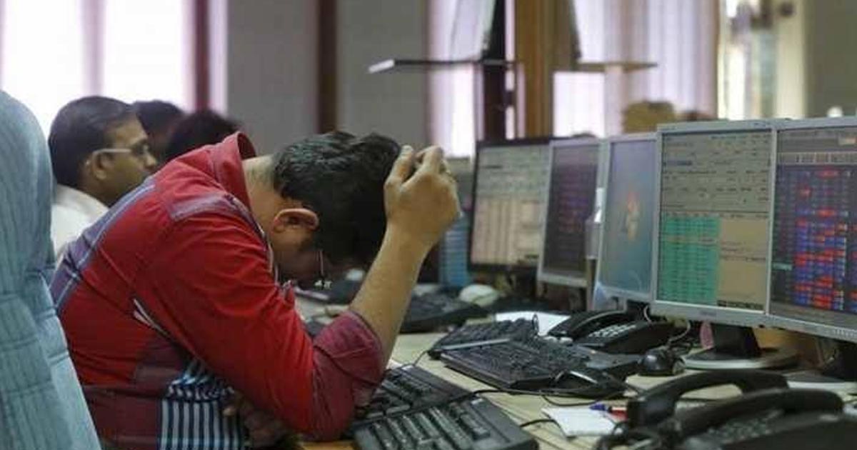 Indian stock market drop