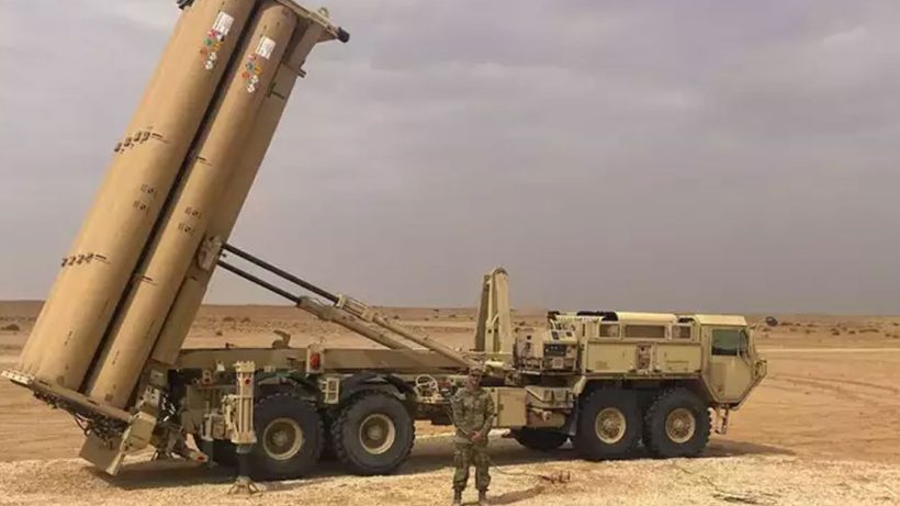 American THAAD missile