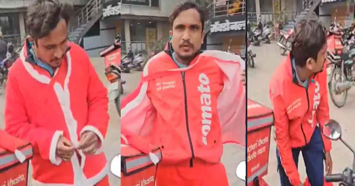 zomato delivery boy harassment 