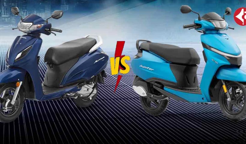 2025 Honda Activa VS TVS Jupiter Features Compared