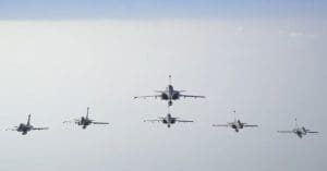 Air Force flypast