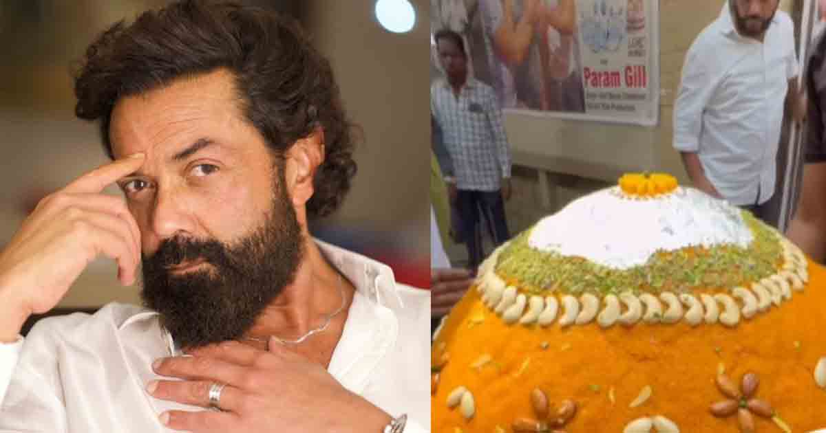 Bollywood actor Bobby Deol celebrates his 56th birthday with a special gift – 12 kg of desi ghee laddoo. Discover the birthday surprise, his new movie poster, and fans' reactions in this exciting update.