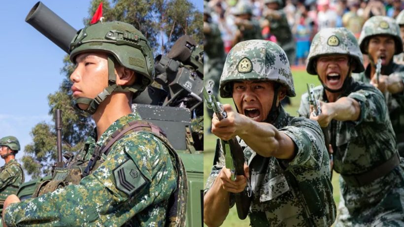 China vs Taiwan Military