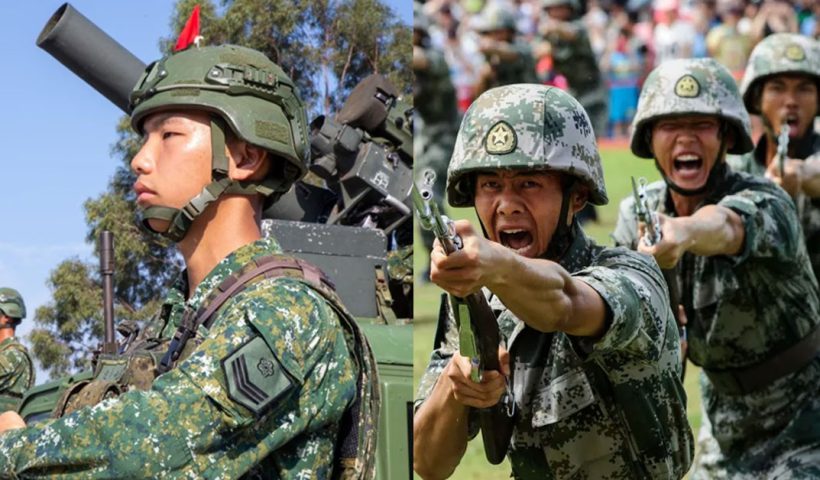 China vs Taiwan Military