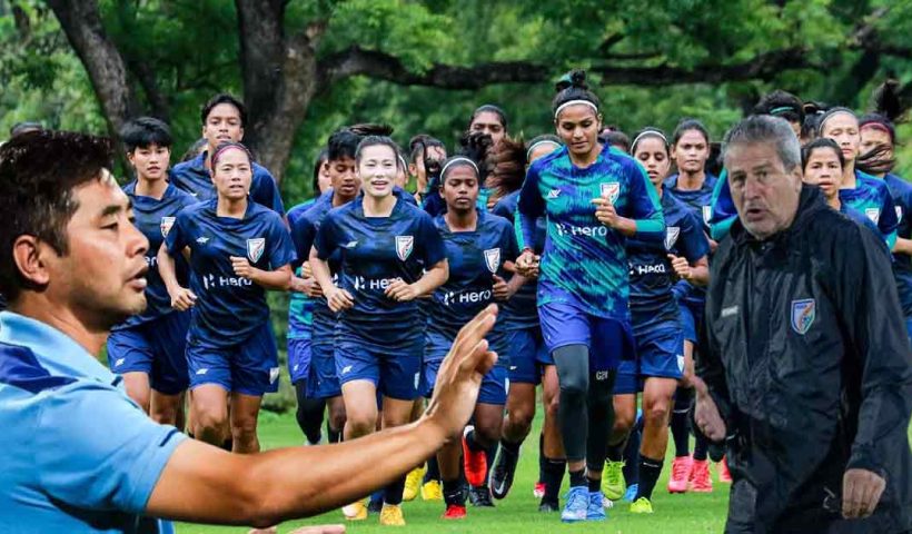 Crispin Chettri head coach of Indian Womens Football Team for Pink Ladies Cup