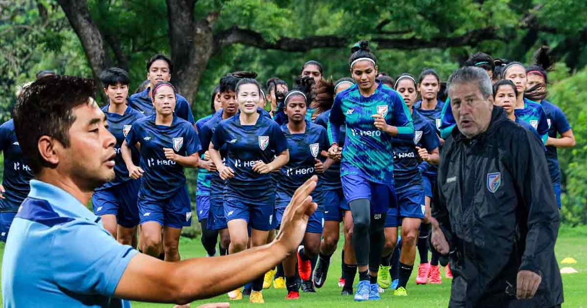 Crispin Chettri head coach of Indian Womens Football Team for Pink Ladies Cup