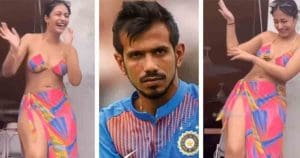 Watch Dhanashree Verma's throwback bikini dance video that is going viral amid ongoing divorce rumours with Yuzvendra Chahal. Get the latest updates on their relationship and social media buzz.