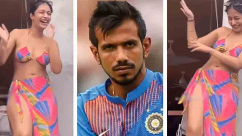 Watch Dhanashree Verma's throwback bikini dance video that is going viral amid ongoing divorce rumours with Yuzvendra Chahal. Get the latest updates on their relationship and social media buzz.