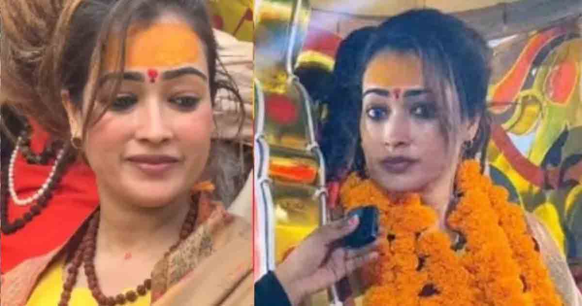 A video of beautiful Sadhvi Harsha Richhariya at the Kumbh Mela has gone viral, capturing the attention of internet users on social media. Amid the spiritual gathering, her presence has sparked widespread buzz and discussion.