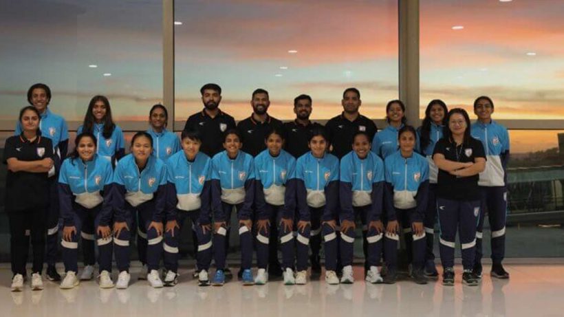 India Futsal Team in Women's Futsal Asian Cup qualifiers