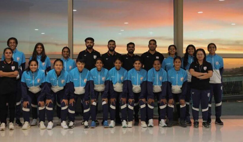 India Futsal Team in Women's Futsal Asian Cup qualifiers