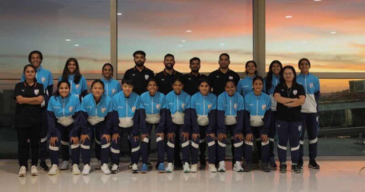 India Futsal Team in Women's Futsal Asian Cup qualifiers