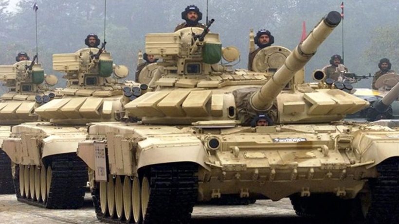 Indian Army tanks