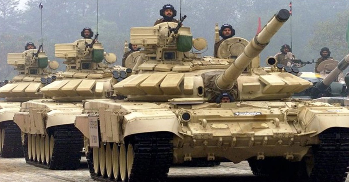 Indian Army tanks