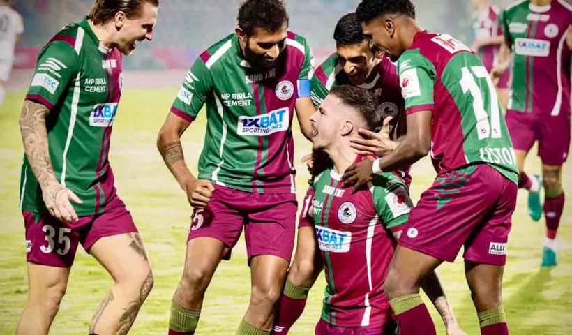 Jamie Maclaren's Goal Puts Mohun Bagan Ahead in the Kolkata Derby