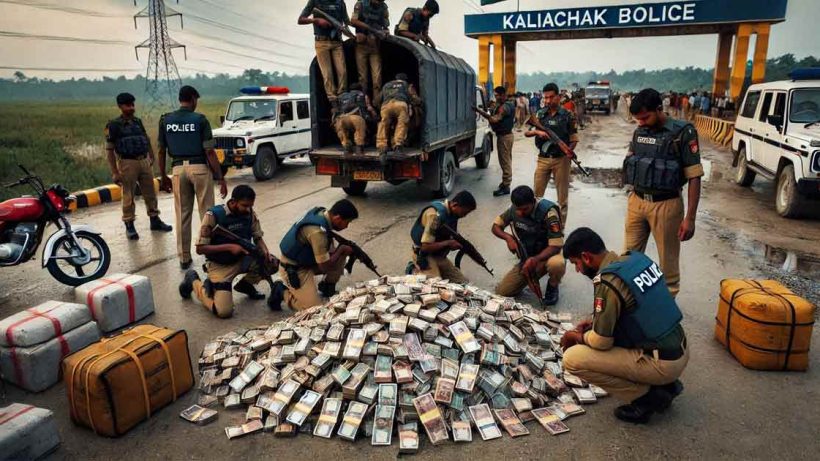 Massive Fake Currency Seized in Malda Border Area