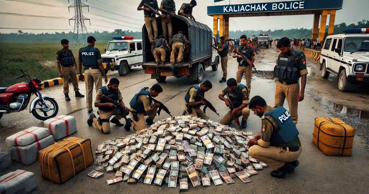 Massive Fake Currency Seized in Malda Border Area