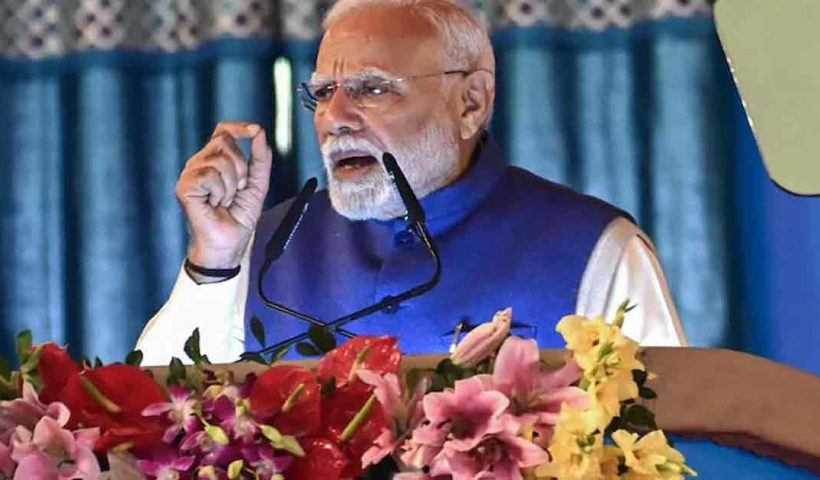 PM Modi ingaurates new development plan for Delhi for upcoming Delhi Election