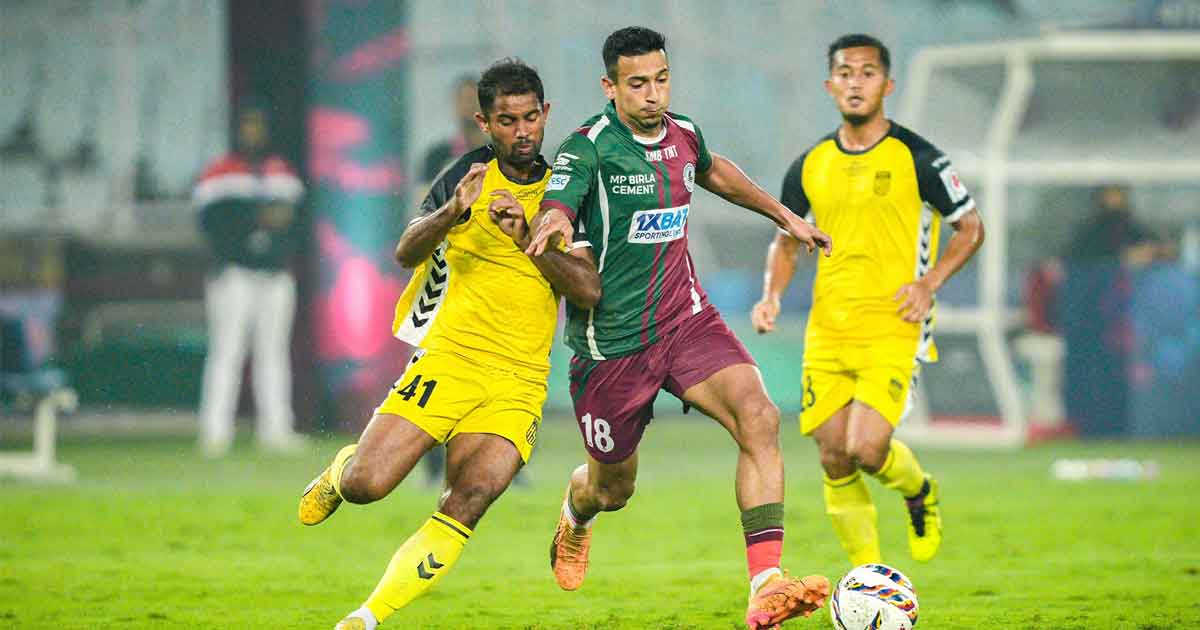 Mohun Bagan Leads Hyderabad